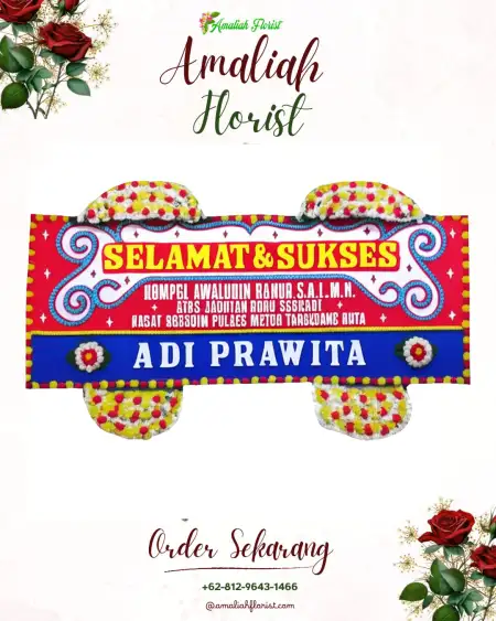 Papan Bunga Ucapan Selamat taman sidoarjo