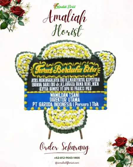 Papan Bunga Duka taman sidoarjo